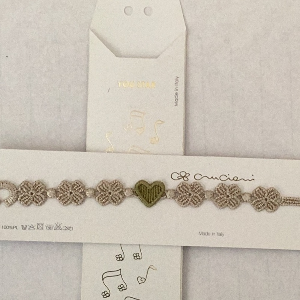 Cruciani Clover Bracelet with Green Heart